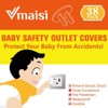 38 Pack Outlet Covers ChildProof Plug Protector - Vmaisi Baby