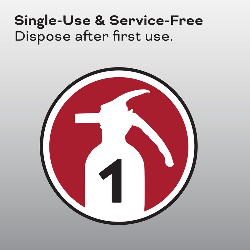 Kidde Fire Extinguisher for Vehicles, Cars, Trucks, Single-Use 10BC