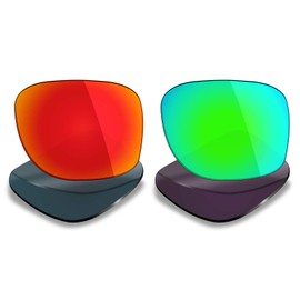 Mryok 2 Pair Polarized Replacement Lenses for Oakley Holbrook Sunglass - Options