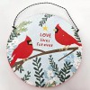 Primitives By Kathy Cardinal Bird Ornament Holiday Gift Wooden Circle