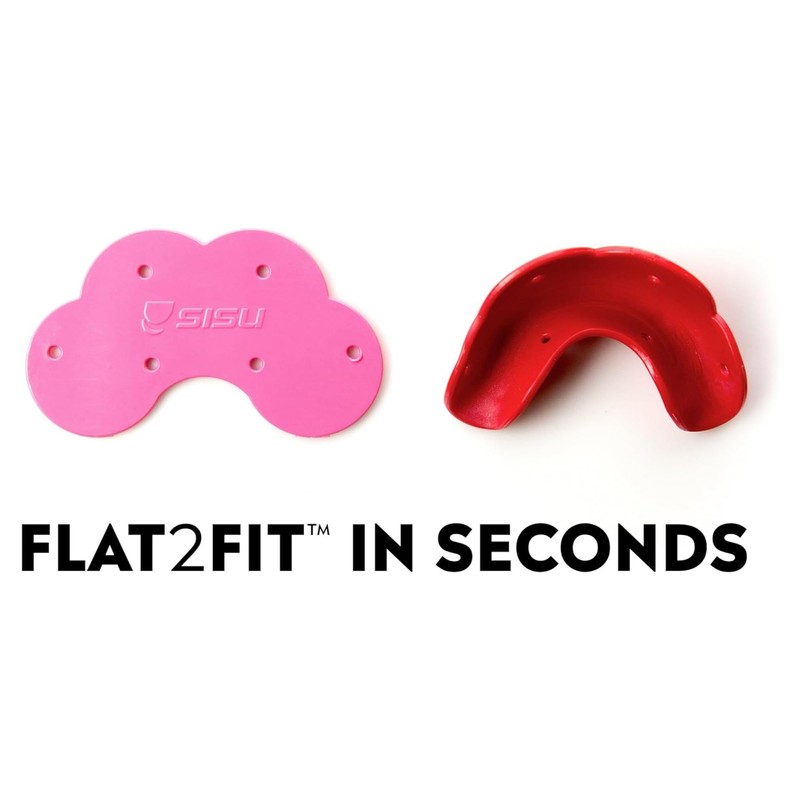 SISU Mouthguards Unisex's White GO Snow, One Size, S16-GO-SW-1