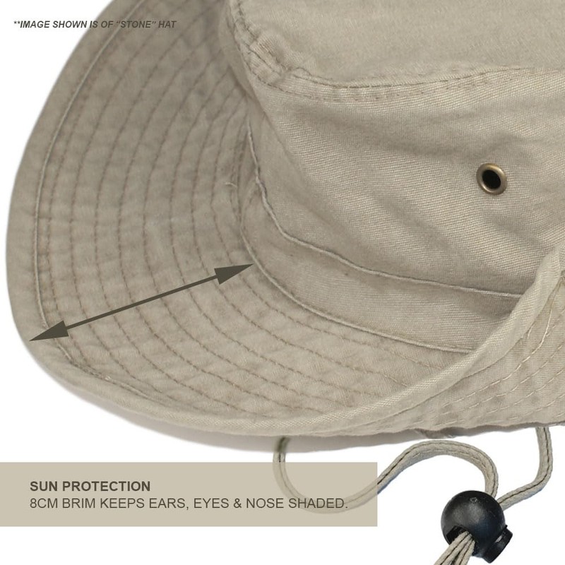 TOSKATOK� UPF 50+ Unisex Safari Outback Australian Style Cotton Bush