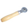 Tire Patch Roller, Wooden Handle Repair Tube Stitch Puncture Patch