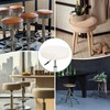 M METERXITY 4-Pack Bar Stool Covers Round, for 12-14 Inch