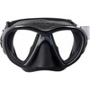Cressi Fiji Unisex Adult Snorkel Mask, Black/Black, One Size