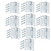 1-1/2 in. Zinc-Plated Narrow Utility Hinge (10-Pack)