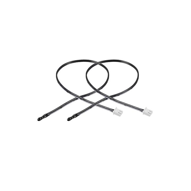 uxcell 2 Pcs 10K NTC Thermistor Probe 15.7 Inch Epoxy