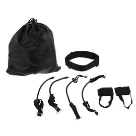 GRIRIW 1 Set Vertical Jump Trainer Bands Leg Strength Training Equipment for Enhanced Vertical and Agility Basketball Volleyball Padded Comfort for Types