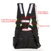 Retevis Universal Radio Vest Radio Chest Harness Front Pack Pouch,