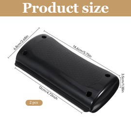 2 Pcs Deshedding Dog Brush, Horse Cat Dog Brush for Shedding Tool, Professional Shorthair Soft Rabbit Pet Deshedding Cat Brushes for Cats Dog, Portable Design Refresh Pet Brushes Hair Removal Tool