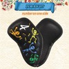 Golf Iron Club Head Cover 10pcs/set Magictape 4～9PASX Balck PU