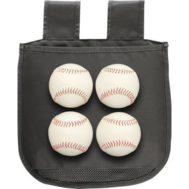 Unix (unix-based) Baseball Umpire Equipment 球審 Ball Bag, Black BX82 – 59 