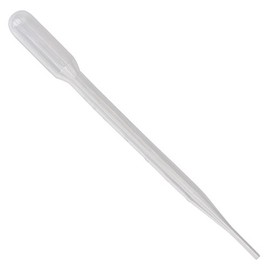 Transfer Pipette, 7.5ml, Graduated, Large Bulb, 145mm, Bulb Draw - 3.5ml, Karter Scientific® 221D1 - Case 5000