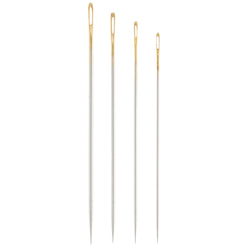 Clover 57-070 French Embroidery Needles, Assorted No. 7-10, Pack of