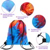 15 PCS Tie Dye Drawstring Party Favor Bags,Small Drawstring Backpack,Camouflage