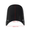 Motorcycle Front Windshield PC Airflow Wind Deflector Fairing Windscreen for