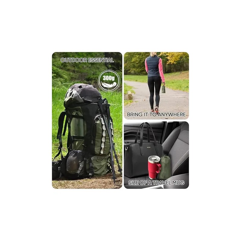 Chubasquero Impermeable Portátil Con Manga Con Capucha