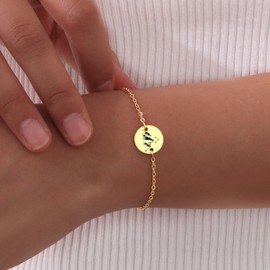 MAKEGONE Acotar Merch Gifts, Acotar Inspired Charm Bracelet, City of Starlight Merch Book Lover Gifts, Acotar Gifts for Women, Reader's Love Fan Birthday Gift