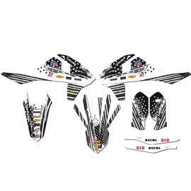 2016 All Except 250 SX Merica Grey Senge Graphics Base Kit Compatible with KTM