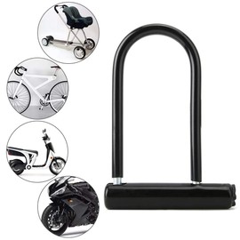 Candado Para Bicicleta U Lock Candado Bicicleta Alta Seguridad Antirobo para Bicicletas, Motos