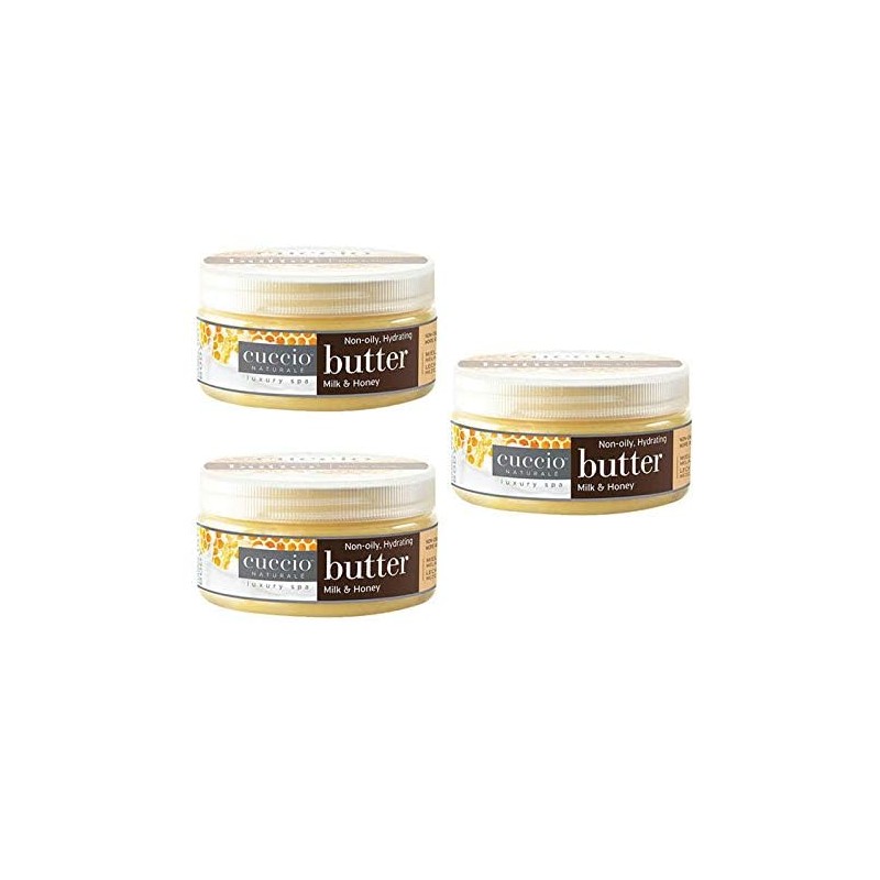 Cuccio Butter Milk & Honey Lotion 8 oz (3 pieces)