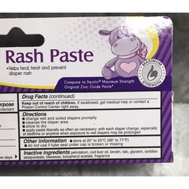 Baby Love 2oz Diaper Rash Ointment Max Strength W 40% Zinc Oxide-NEW-SHIP N 24HR