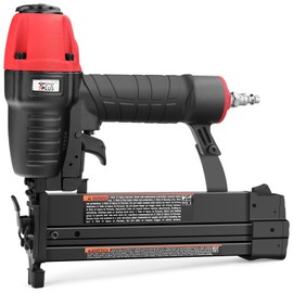 3PLUS HF509040SP 18 Gauge 2" Brad Nailer and 1/4-Inch Narrow Crown Stapler 2 in 1