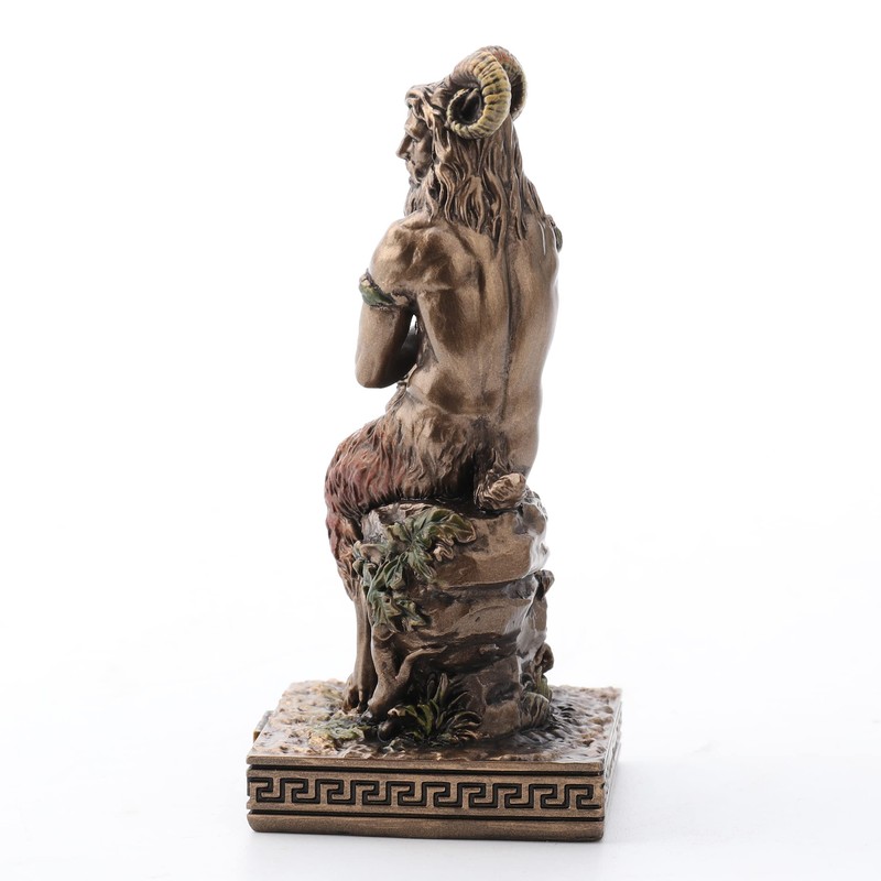 Veronese Design Pan Greek God of The Wild Resin Hand