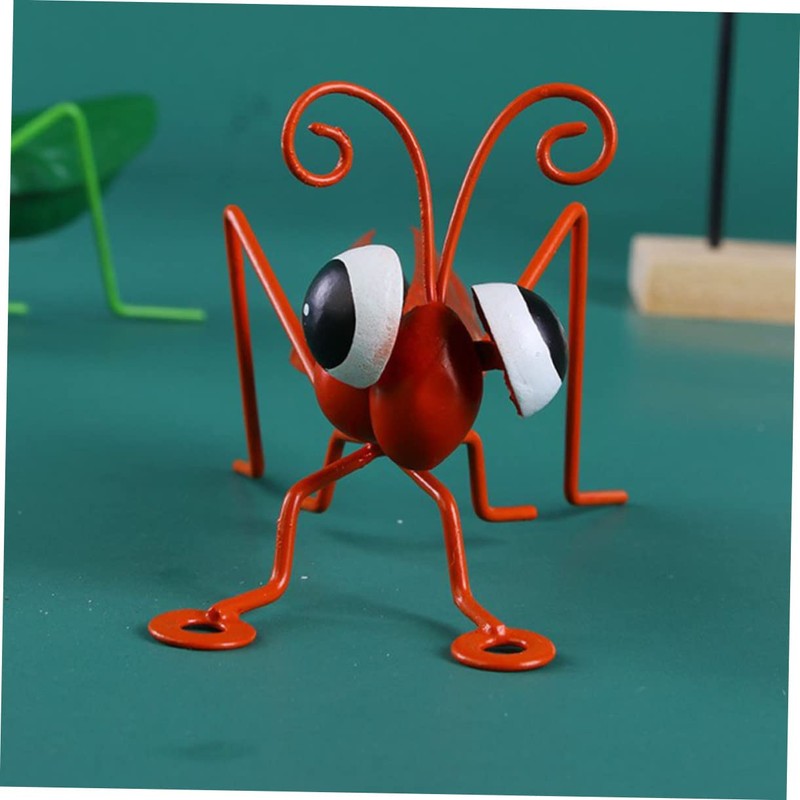 CAXUSD Decorative Figurine Vivid Iron Art Ornament for Outdoor Garden