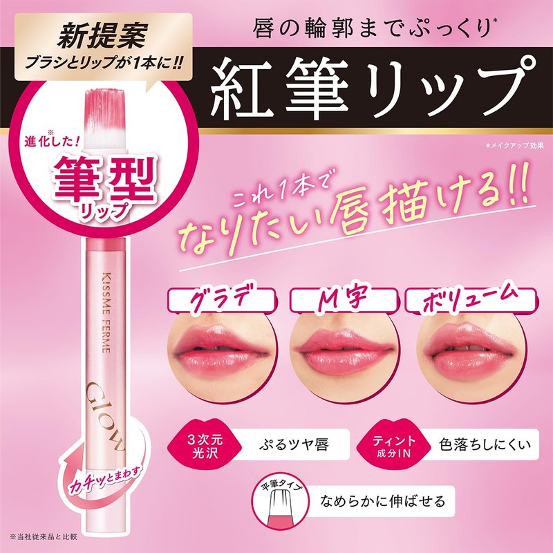 Kiss Me FERME Lip Grow 04 Warm Figure