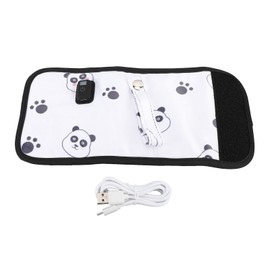 Portable Bottle Warmer Sleeve USB Milk Heat Keeper Adjustable Milk Warmer with 21 Level Temperature Control for Home Family Travel Panda