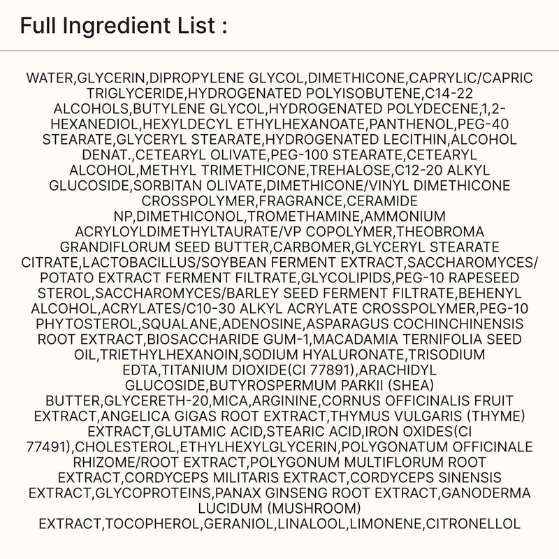 THE WHOO Gongjinhyang Firming Cream | Intensive Firming Cream with