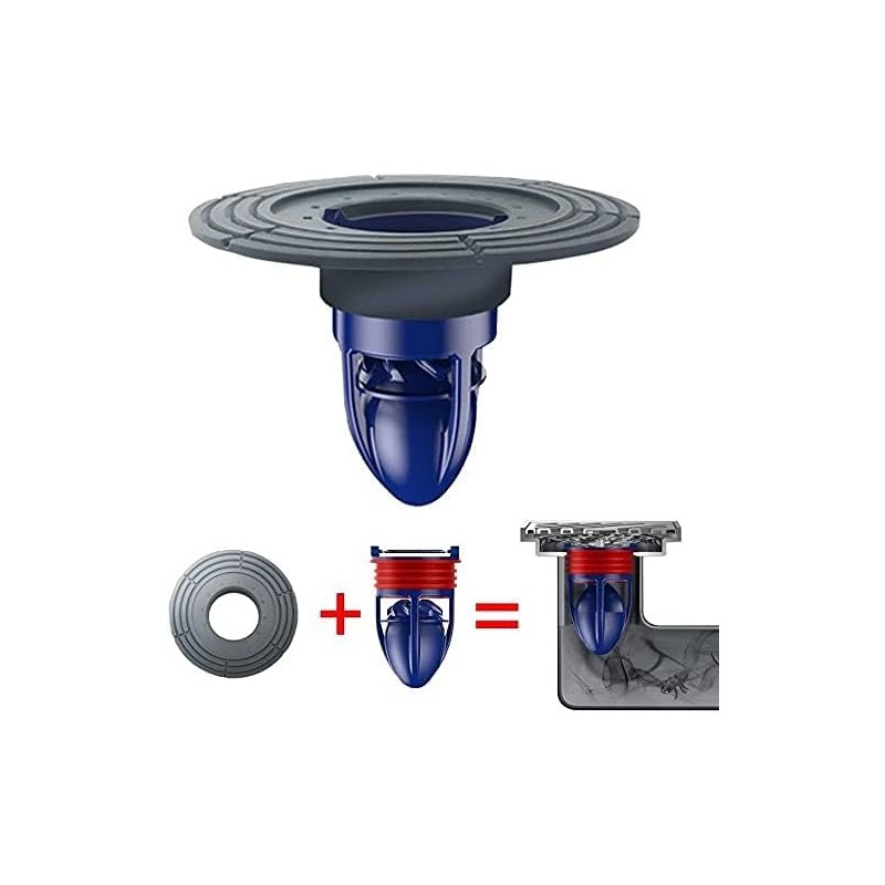 Shower Drain Floor Drain Backflow Preventer Magnetic Levitation One-Way Drain