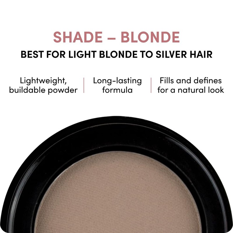 Billion Dollar Brows Eyebrow Powder in Blonde – Achieve Fuller,