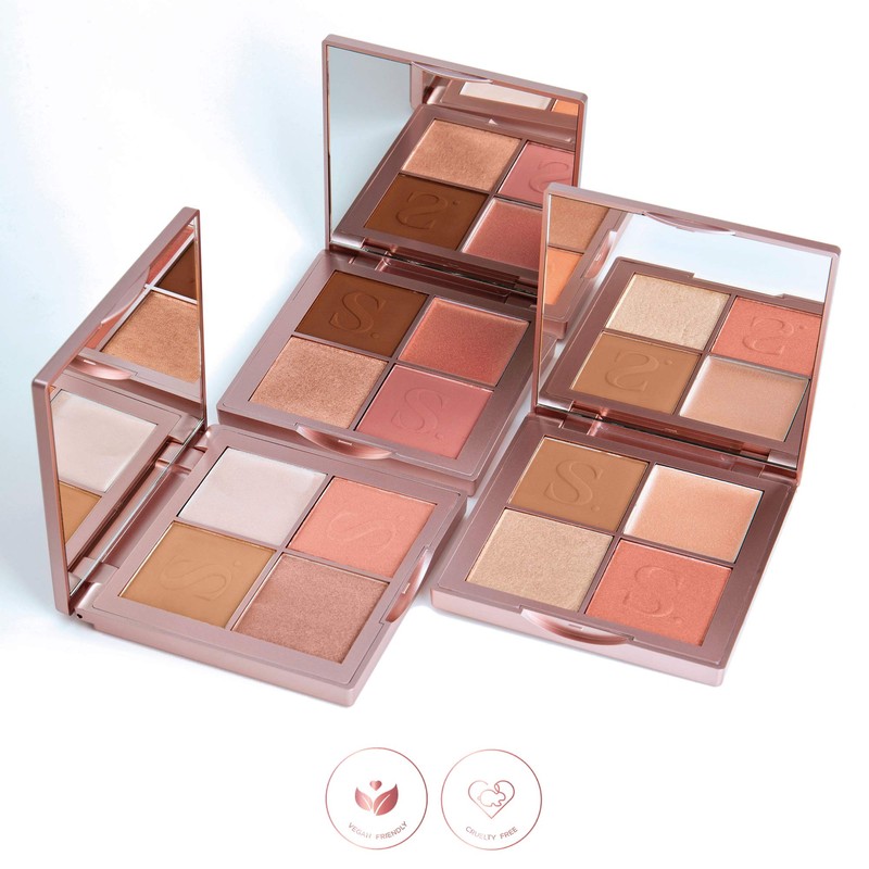 Beauty Blocks 4-in-1 Face Palette from Sculpted by Aimee (Deep)