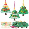 MEZOOM 12pcs Christmas Craft Set for Kid Creative Xmas Tree