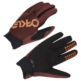 Oakley Mens Seeker Thermal Mountain Bike Gloves, Grenache, X-Large