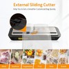 MEGAWISE Vacuum Sealer Machine, 2025 Model with 80kPa Suction Power,