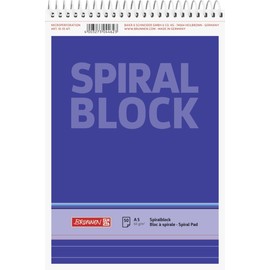 Brunnen 1055471 Spiral Notepad A5 Lined 50 Sheets 60 g/m² Perforated