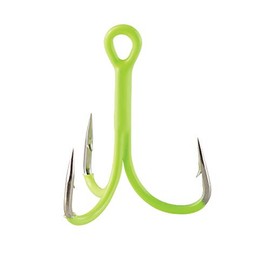 Berkley Fusion19 EWG Treble Fishing Hooks, Black Nickel, 8