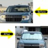 BEBECAR Windshield Sunshield UV Protection Sun shade Sunvisor Fits Ford