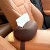 Car Tissue Holder,Silicone Tissue Box Cover with Adjustable Strap,Car Tissue