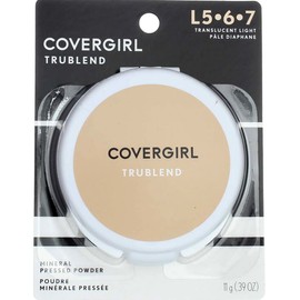 Cover Girl TruBlend Minerals Press Powder 410 Shade 2 Light .39 oz