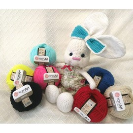 55% Cotton 45% Acrylic YarnArt Jeans Sport Yarn 1 Skein/Ball 50 gr 174 yds (60)