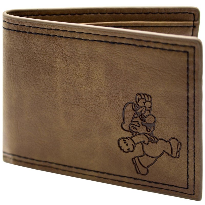 Mario Party Classic Pose Embossed Character Brown ID and Card