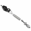PIYANYO 1Set Silver Metal Bass Drum Pedal Spring Assembly
