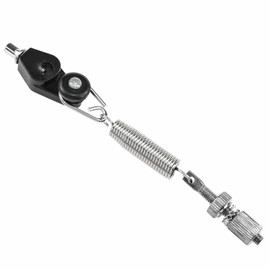 PIYANYO 1Set Silver Metal Bass Drum Pedal Spring Assembly