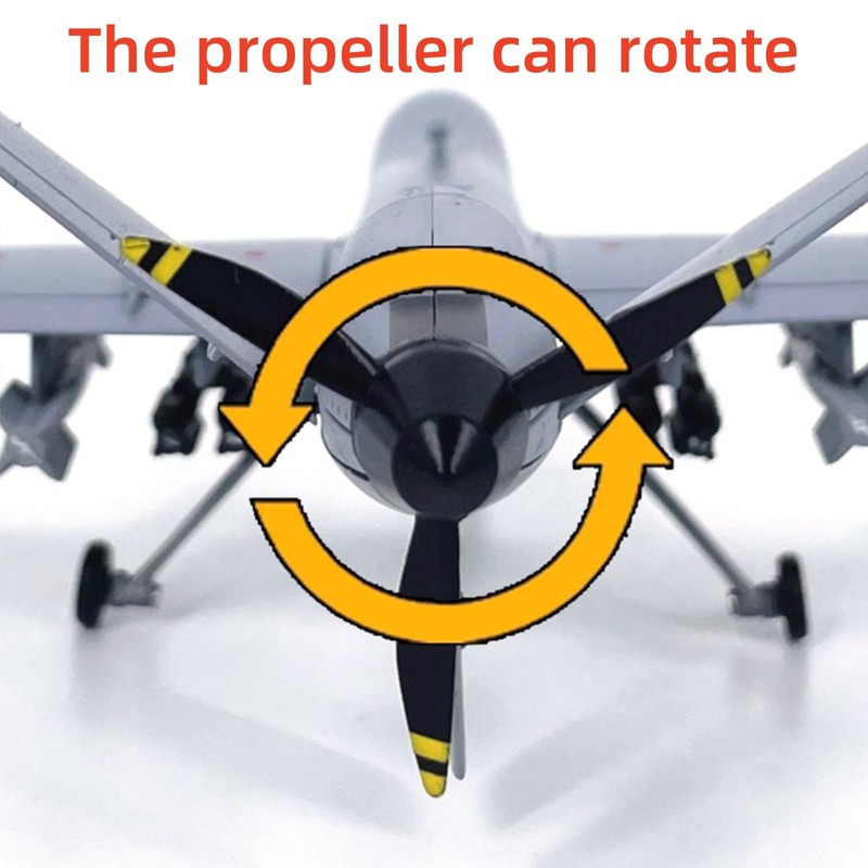 1:72 Alloy Air Force MQ-9 Reaper UAV Plane Model Aviation