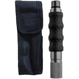 Zune Lotoo Folding Shovel Black Extension Tube, Non-Skip Silicon Extension Tube for Multifunctional Survival Spade, Extension Rod for F-A3, F3, Smilodon, ZLA Camping Axe Head