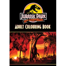 Jurassic Park 30th Anniversary: Adult Colouring Book (Universal) (JURASSIC PARK)